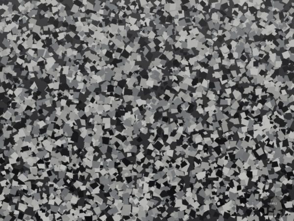 Close detail of the Domino flake blend